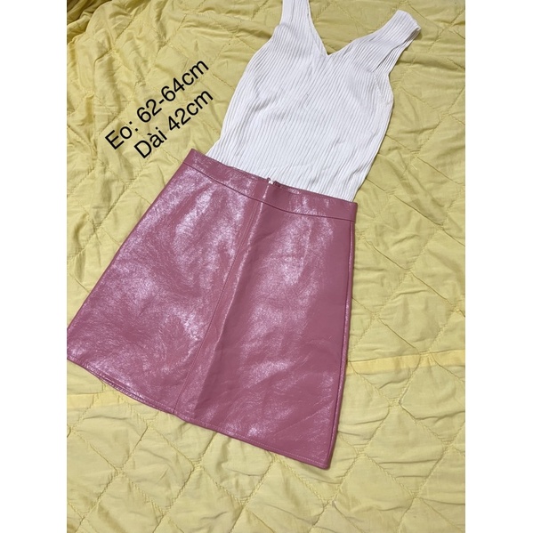 Chân váy da 2hand