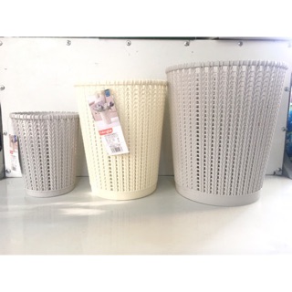 Giỏ nhựa giả mây đa năng Hàn Quốc