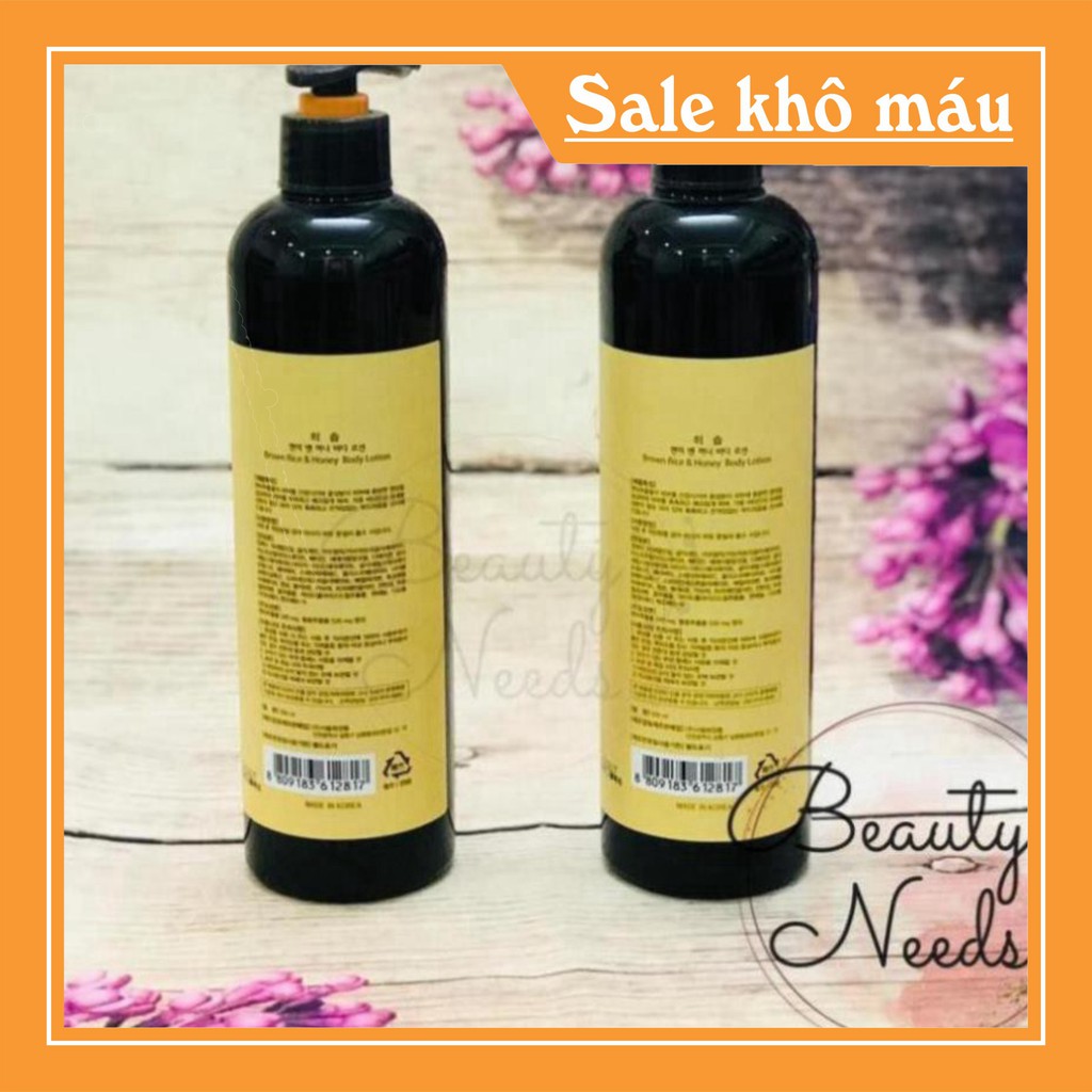 Sữa dưỡng thể tinh chất gạo lứt & mật ong Brown Rice & Honey Body Lotion[sale99] 0.