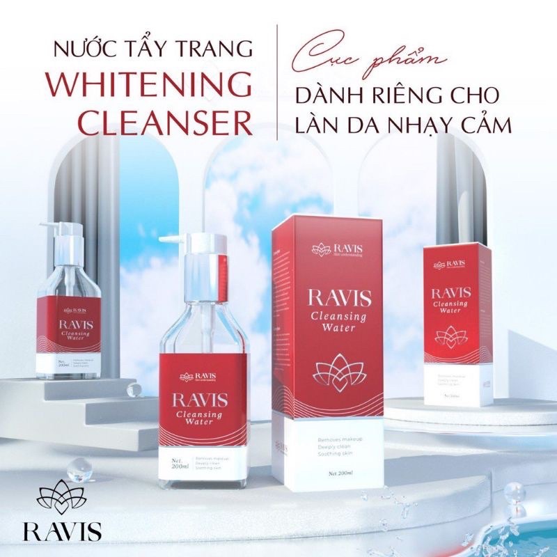 Nước Tẩy Trang Ravis