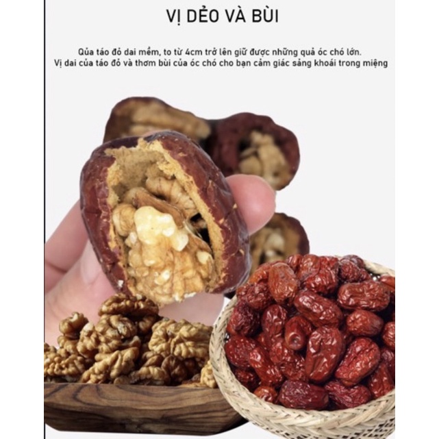 TÁO ĐỎ BỌC HẠT ÓC CHÓ HÀN QUỐC