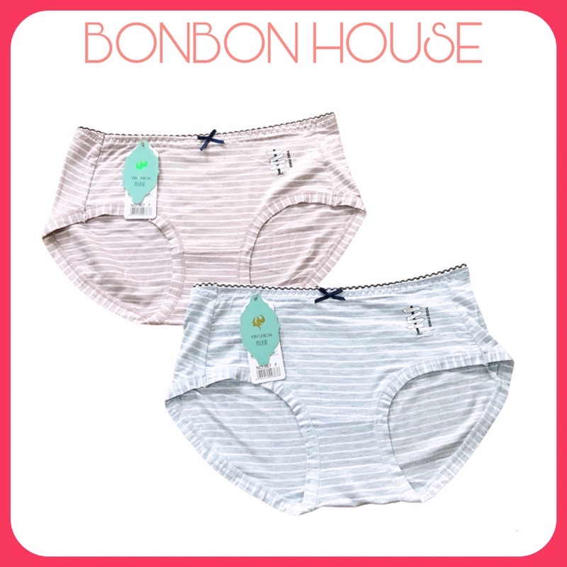 Quần Lót Cotton Hoạ Tiết Kẻ Siêu Nhẹ Cao Cấp