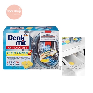 Viên tẩy lồng giặt Denkmit Đức vệ sinh lồng giặt - mei.shop Hàng Đức