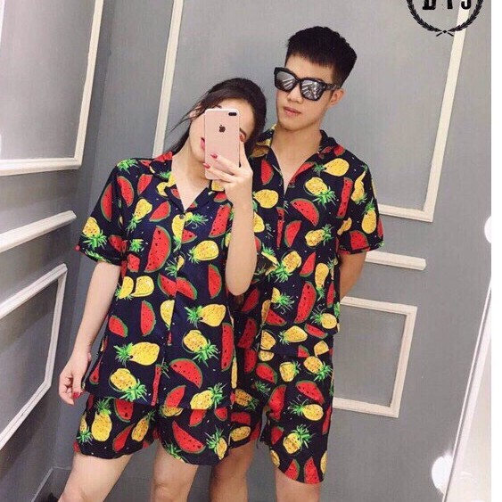 Bộ Quần Áo Hoa Quả DẠo Phố Ngày Hè | BigBuy360 - bigbuy360.vn