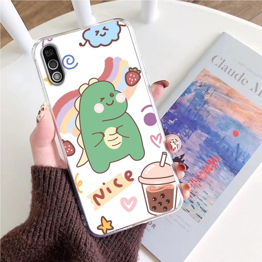 ỐP LƯNG VSMART BEE/BEE 3/LIVE/STAR, IN HÌNH KHỦNG LONG.