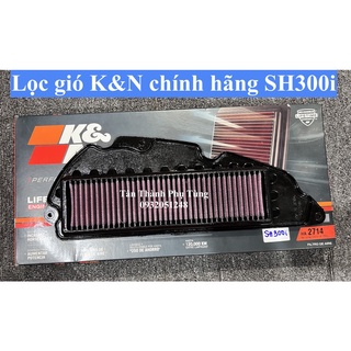 Lọc gió k&n chính hãng sh 300i- ha2714 tanthanhpt