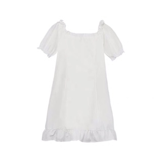 (ORDER) Váy trắng ulzzang thắt dây siêu đẹp