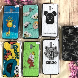 Ốp lưng Samsung J6 Plus dẻo hình 3D giả đá cực đẹp