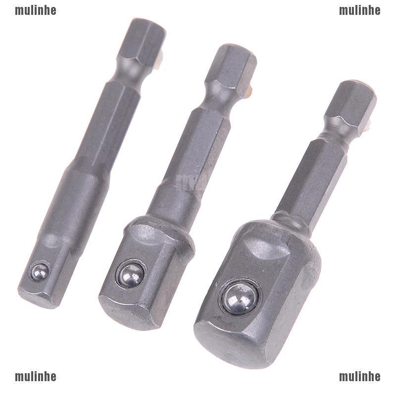 Mul❤ 1 Bộ Mũi Khoan Lục Giác 1 / 4 &quot;3 / 8&quot; 1 / 2 &quot;
