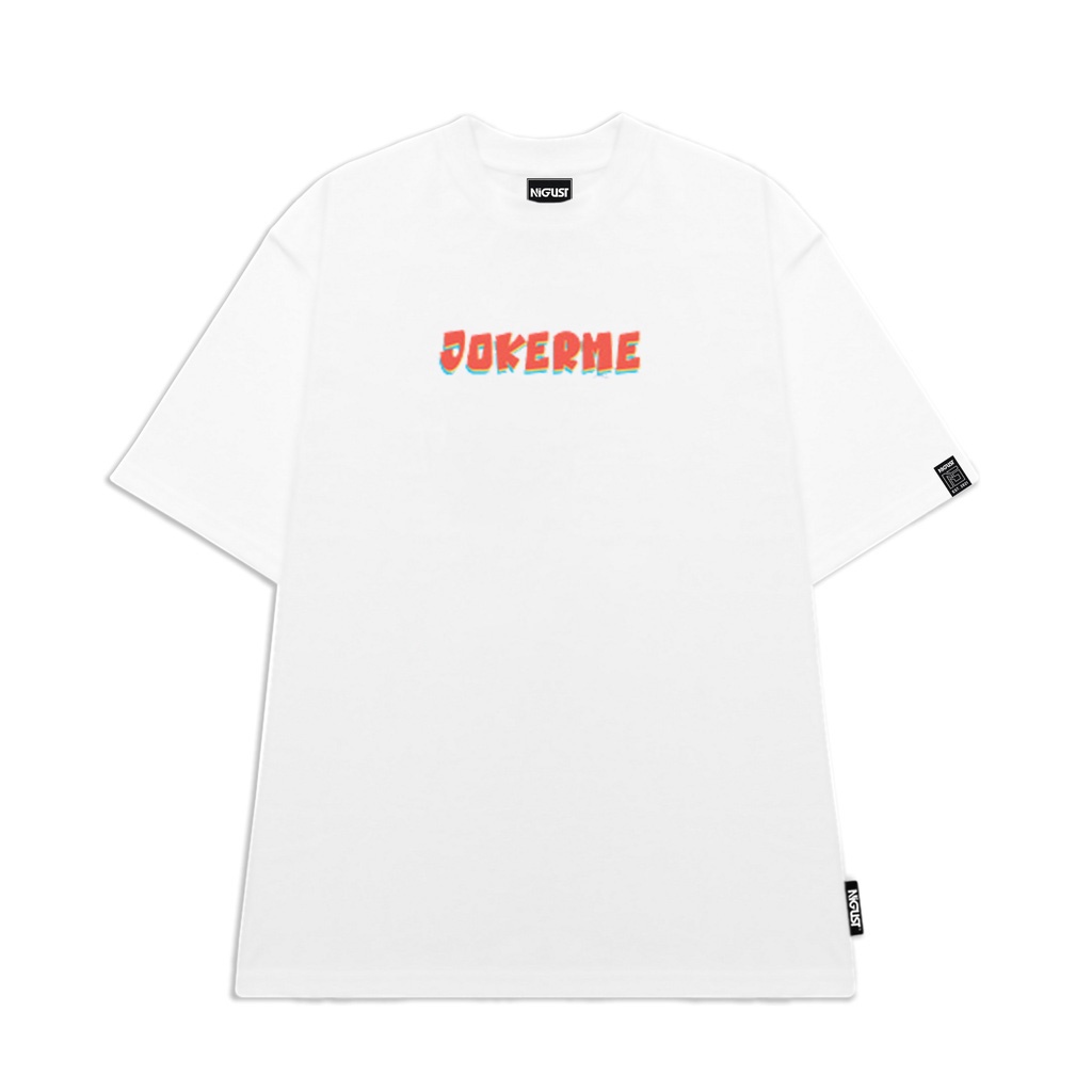 Áo thun unisex in hình gấu jokerme nasa form rộng , áo local brand chính hãng full tag nam nữ Nigust N224