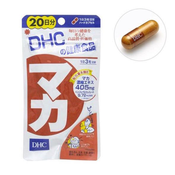 Viên uống hỗ trợ tăng cường sinh lý nam nữ DHC Maca 20 ngày