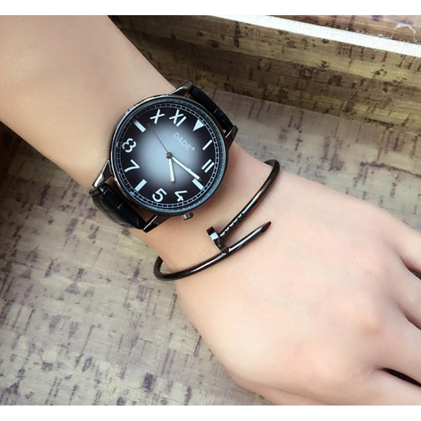 [Cực Đẹp] Đồng Hồ Cặp Đôi Dade Phong Cách Hàn Quốc Cực Đẹp - Hazo