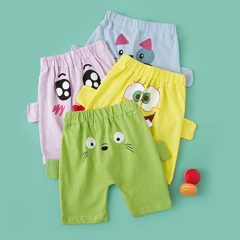 【1-3 Years old】Baby Summer Pure Cotton Shorts Boys and Girls Harem Pants