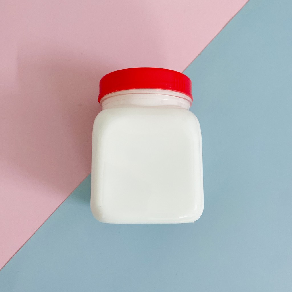 Keo sữa ATM nguyên liệu làm slime chính hãng hũ 200 gram | Keo sữa ATM nguyên chất