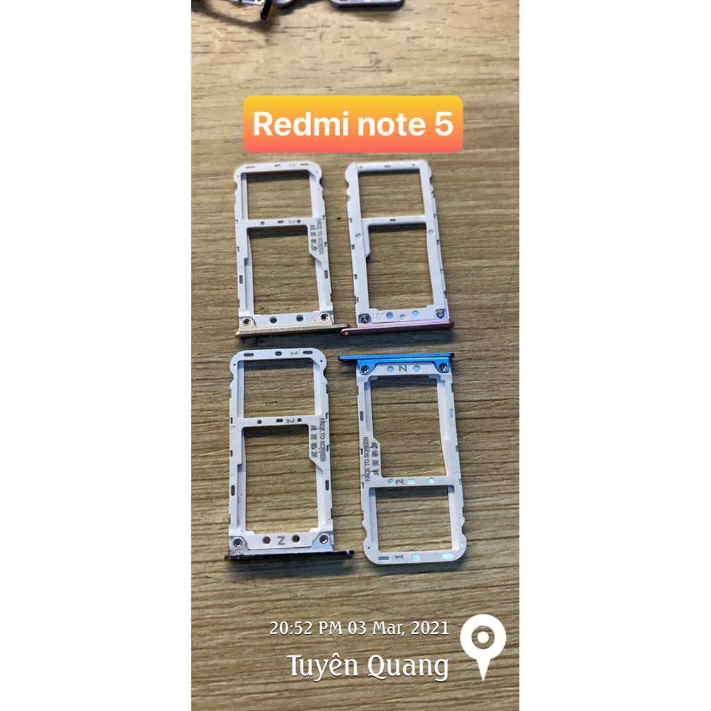 khay sim xiaomi redmi note 5 / note 5 pro - xioami