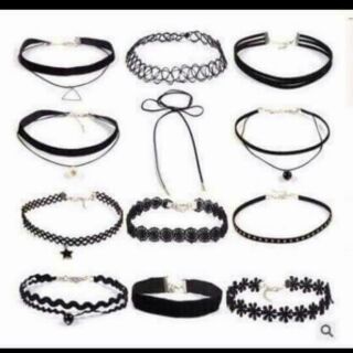 Vòng cổ choker 12 món
