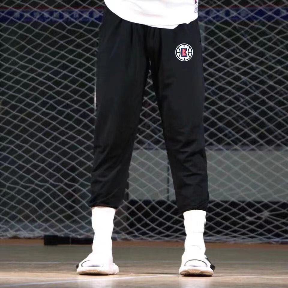 Hàng Có Sẵn-Quần Thể Thao NBA Dáng Rộng Tích Hợp Vớ Nhung Thời Trang Thu Đông Dành Cho Nam