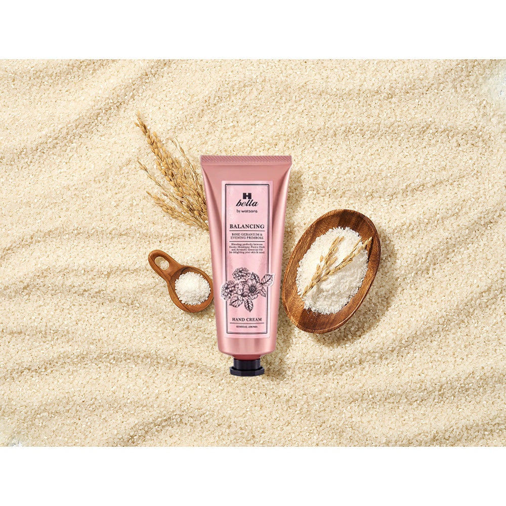 Kem Dưỡng Tay H Bella By Watsons Balancing Từ Hồng Phong Lữ &amp; Hoa Anh Thảo 80ml