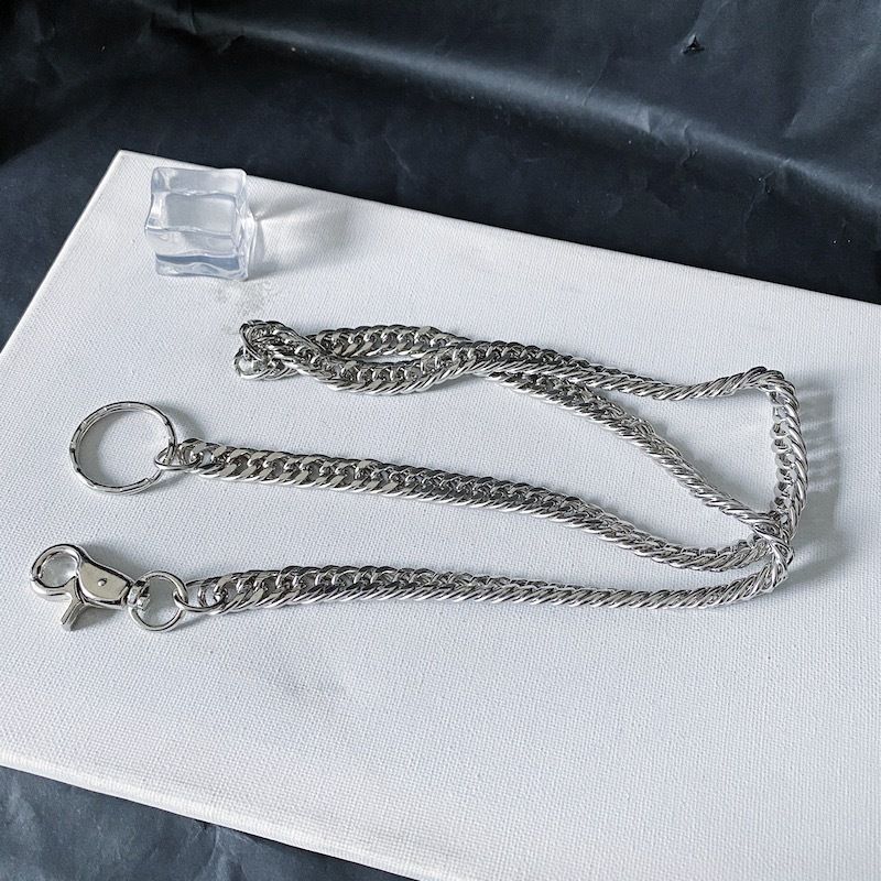 Dây Chuyền Dạng Xích Dày Dặn Phong Cách Hip Hop Punk 22203 Dễ Phối Đồ Thời Trang Cho Nam Và Nữ