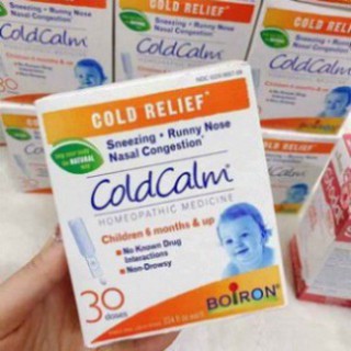 Muối uống vi lượng Boizon Coldcalm Mỹ hộp 30 ống