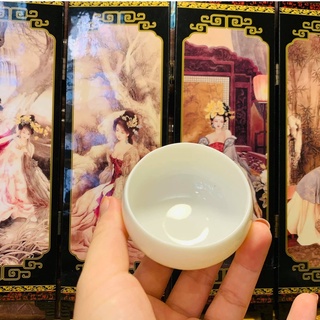 Chén sứ bạch định dung tích 50ml