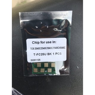 Chíp máy photocopy Toshiba E-Studio 2040C,2540C,3040C,3540C,4540C C/K/M/Y - Chíp màu xanh/đỏ/vàng/đen