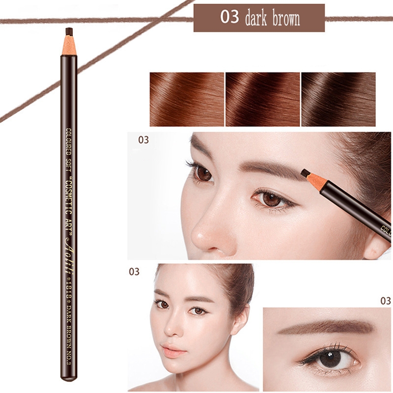 [Hàng mới về] Bút chì kẻ lông mày chống nước lâu trôi dễ sử dụng