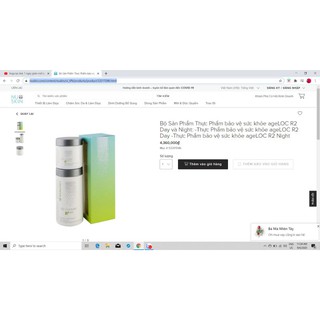 [ Chính hãng 100%] Ageloc R2 Nuskin ngày và đêm