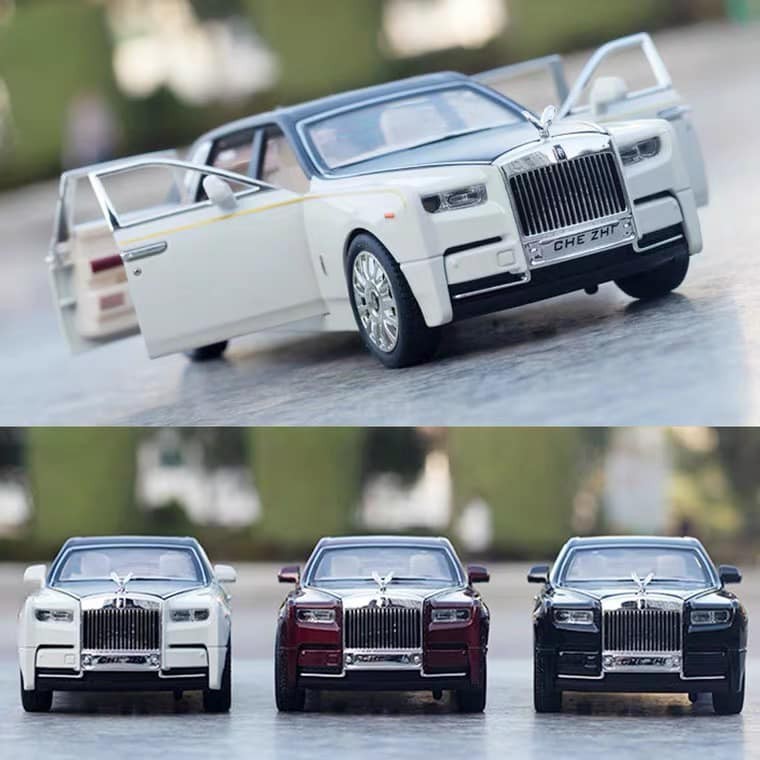 Mô hình xe Rolls Royce Phantom VIII 1:24 Chezhi