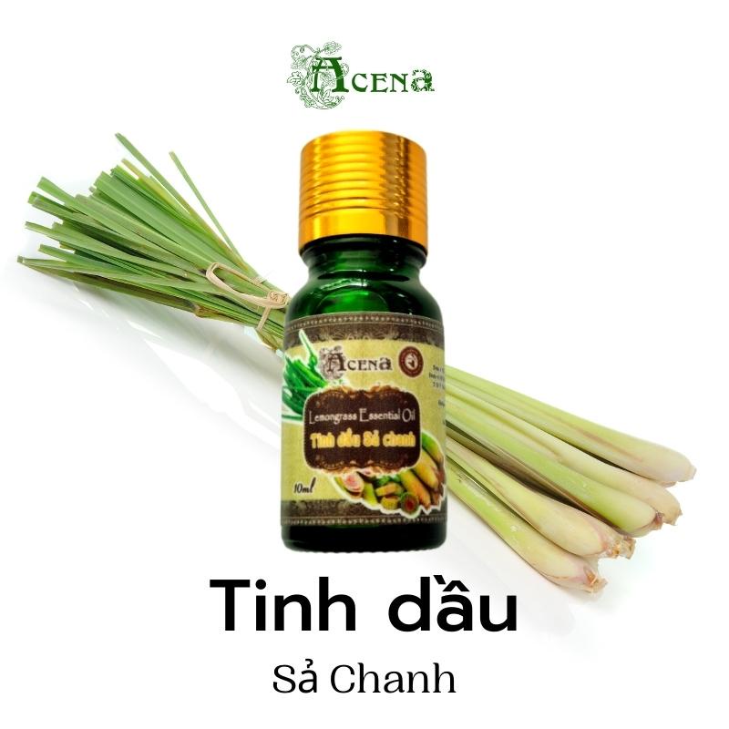 Tinh Dầu Sả Chanh Nguyên Chất ACENA 10ml Xông Hương Phòng, Đuổi Muỗi, Khử Mùi Hiệu Quả