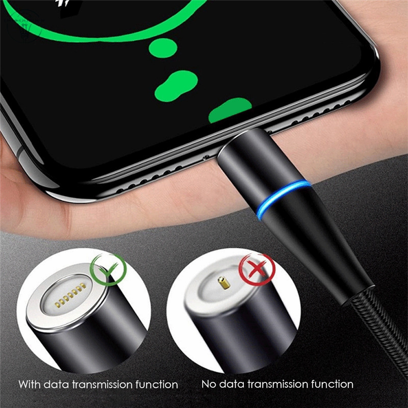 DG QC3.0 Magnetic USB Cable 3A Fast Charging Data Cable