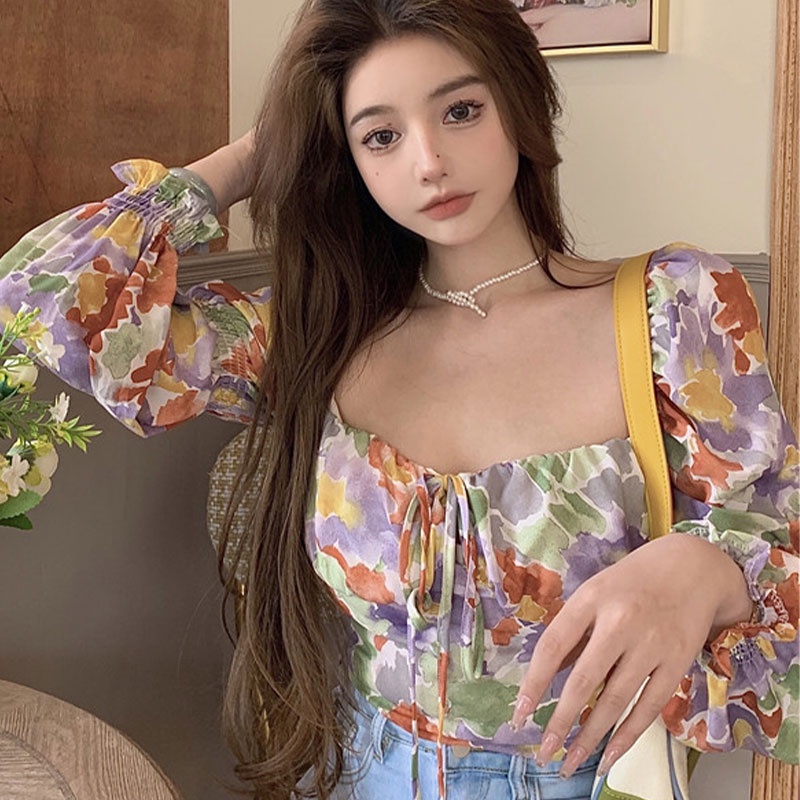 Áo XINLANYASHE thắt nơ đơn giản thời trang xu hướng dành cho nữ