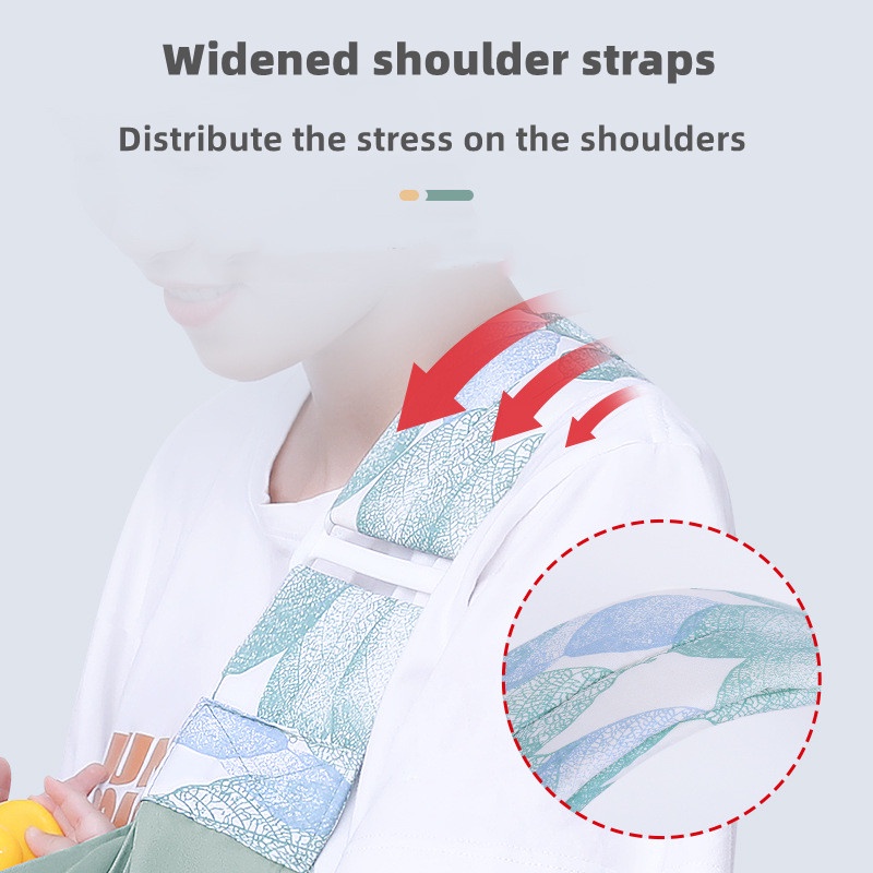 Đai địu trẻ em 0-24 tháng tuổi phối lưới có thể gấp lại