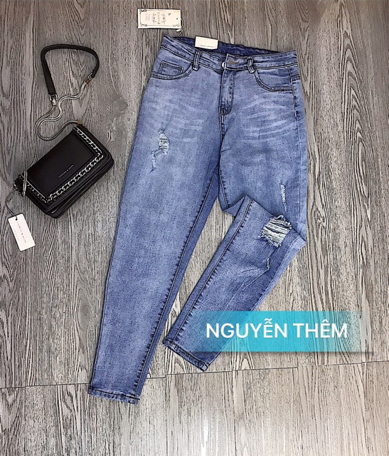 Quần jean dáng boy ảnh thật | BigBuy360 - bigbuy360.vn