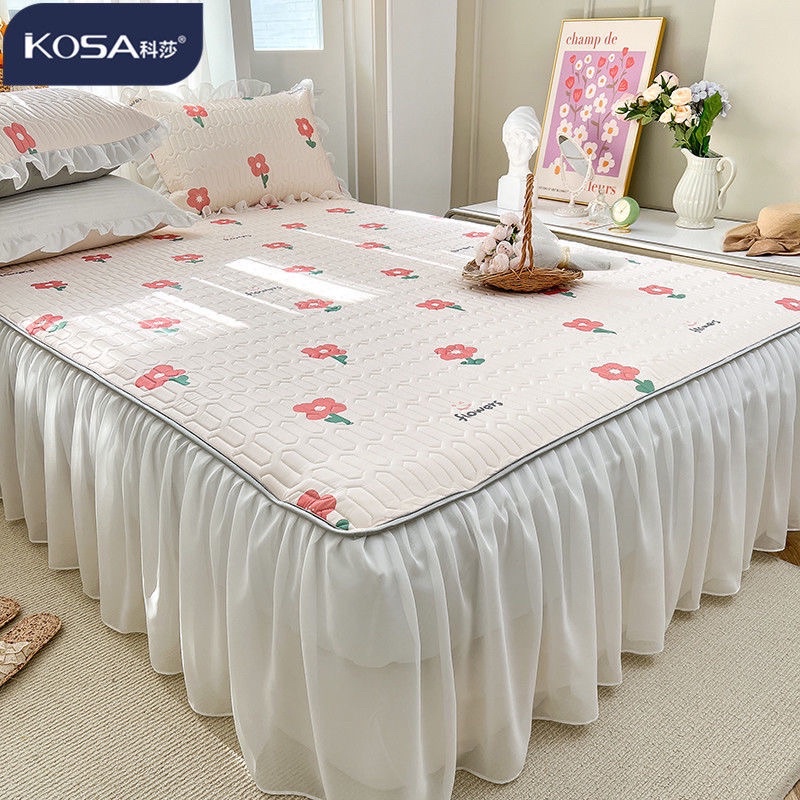 Ga phủ giường làm mát mùa hè, ga cao su  chất lượng cao