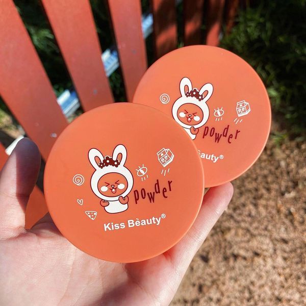 PHẤN NỀN THỎ CAM HỘP TRÒN KISSBEAUTY THÁI LAN | BigBuy360 - bigbuy360.vn