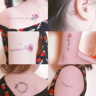 Miếng dán hình xăm(Tatoo)xấp 30 miếng