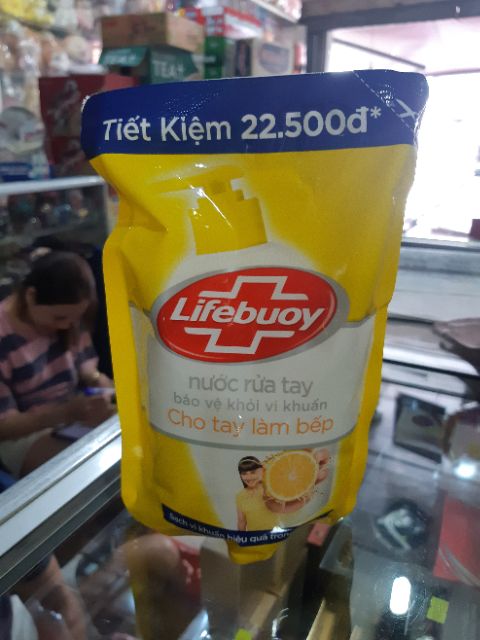 Nước rửa tay Lifebuoy túi 450g