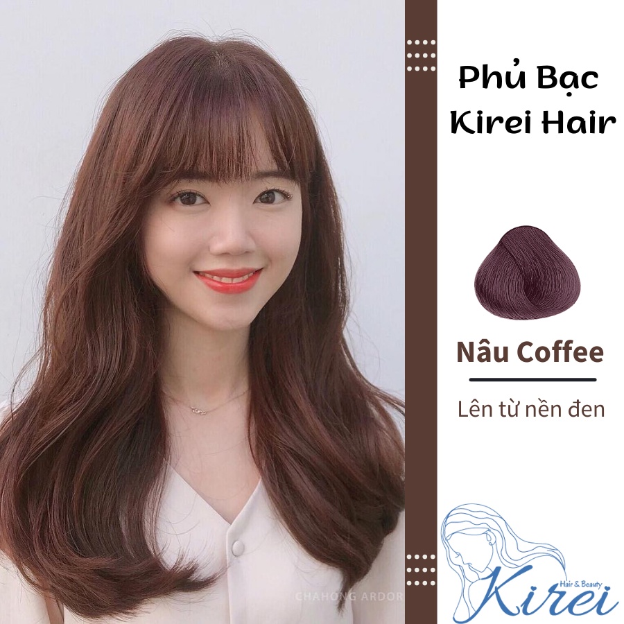 Thuốc nhuộm PHỦ BẠC TÓC màu thời trang Kirei Hair, Kireihair, KIREIHAIR