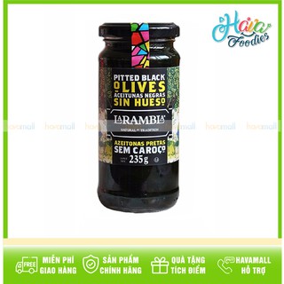 Quả olive đen tách hạt la rambla 235gr