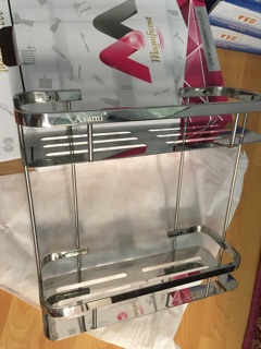 GIÁ KỆ INOX 304 2 TẦNG