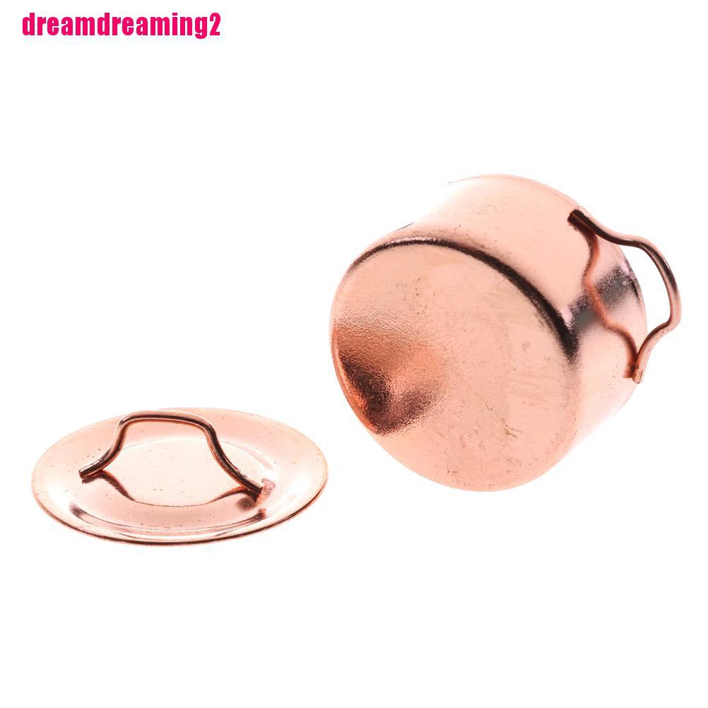 Mô Hình Nồi Đồng Có Nắp Trang Trí Nhà Búp Bê