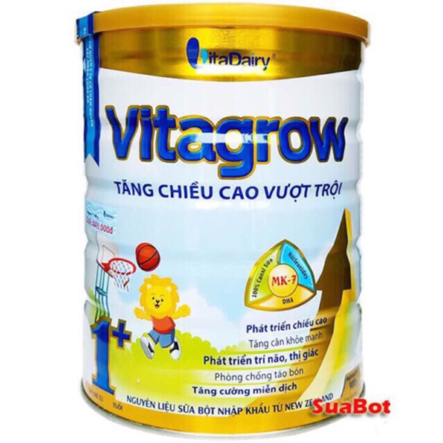 Sữa Vitagrow 1+ 900g(1-2 tuổi)