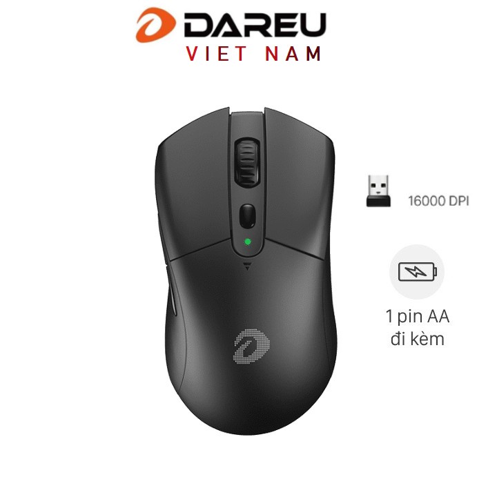 Chuột không dây Dareu A918 wireless 2.4(PixArt PAW3335)