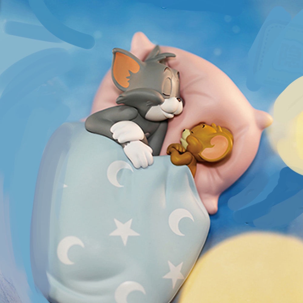 🔥TOM and JERRY cat and mouse sweet dream blind box Tom Jerry good friend hand doll
