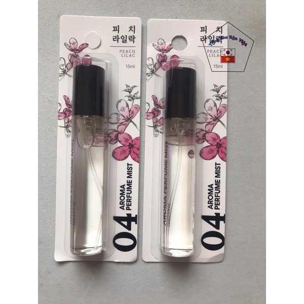 Nước Hoa Aroma Perfume Mist 15ml Hàn Quốc