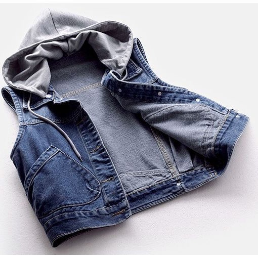 Áo Khoác Denim Có Nón Trùm Đầu Cho Nữ 520.vn | BigBuy360 - bigbuy360.vn