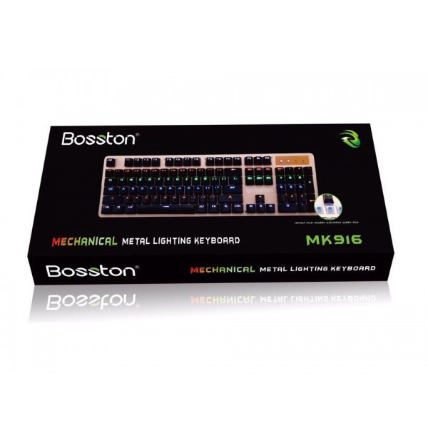 Bàn Phím Cơ Bosston MK916 Blue Switch - Gaming Keyboard