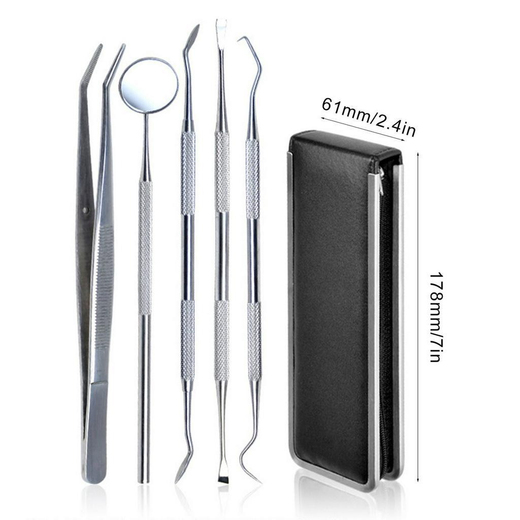 Bộ 5 Dụng Cụ Nha Khoa Bằng Thép Không Gỉ
