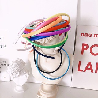 Cài Tóc Vải Lụa Sắc Màu